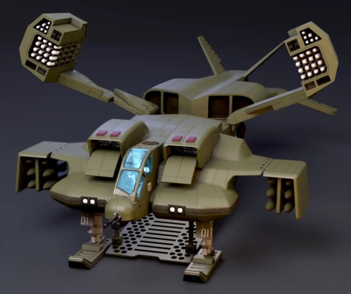 Aliens scale colonial - 1/72,